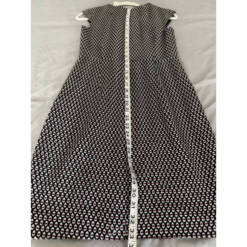 0202 NWT J.Crew Navy Matelasse Cap Sleeve Sheath Dress Size 2 - Picture 7 of 7